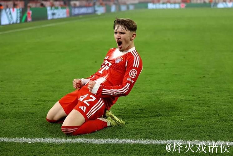 3-1！1.3亿天王送助攻，17岁超新星创历史，拜仁