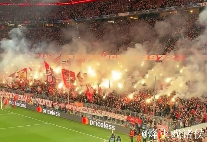 图片报：拜仁极端球迷团体故意燃放烟火以避开欧